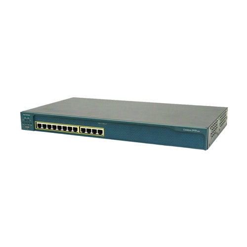 WS-C2950-12-RF Cisco Catalyst 2950 Series 2950-12 12 x RJ-45 Ports 10/100Base-TX Layer 3 Managed Rack-mountable Fast Ethernet Network Switch