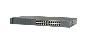Cisco - WS-C2960-24-S-C3 - Catalyst 2960 Series 24-Ports 10/100Mbps (RJ-45) 2 x SFP Combo Gigabit 64MB RAM 32MB Flash Memory 1U Rackmount Managed Switch (