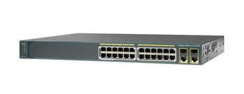 Cisco - WS-C2960-24LC-S-B2 - Catalyst 2960 Series 8-Ports 10/100Mbps PoE (RJ-45) 2 x SFP Cambo Gigabit 16 x 10/100Mbps 64MB RAM 32MB Flash Memory 1U Rackm