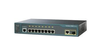 Cisco - WS-C2960-8TC-L-RE - Catalyst 2960 8-Ports 10Base-T RJ-45 Manageable Layer2 Rack-mountable Wall Mountable and Desktop Switch with 1x Shared SFP Sl