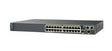 Cisco - WS-C2960S-24TS-S-KIT - Catalyst 24-Ports 10/100/1000Base-T RJ-45 Manageable Rack-mountable Stackable Ethernet Switch with 4x SFP LAN Base (Refurbi