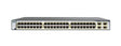 Cisco - WS-C3750-48PS-S-WS - Catalyst 3750 48-Ports 10/100 RJ-45 PoE Managebale Layer3 Rack-mountable 1U Stackable Ethernet Switch with 4x SFP Ports (Refu