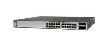 Cisco - WS-C3750E-24PD-S-B2 - Catalyst 3750e 24-Ports 10/100/1000 RJ-45 PoE Manageable Layer4 Stackable Ethernet Switch with 2x Uplink Ports