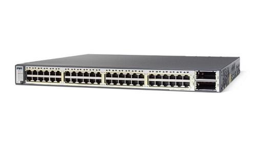 WS-C3750E-48PD-S - Cisco Catalyst 3750E 48-Ports PoE+ 1GbE Switch