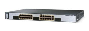 Cisco - WS-C3750G-24T-S= - Catalyst 3750 24-Ports 10/100/1000T RJ-45 Manageable Layer3 Rack Mountable 1U and Stackable Switch