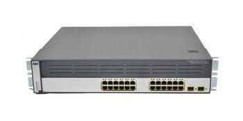 Cisco - WS-C3750G-24WS-S25-I - Catalyst 3750G 24-Ports 10Base-T/100Base-TX/1000Base-T RJ-45 PoE Manageable Layer3 Rack-mountable 2U Switch with Integrated