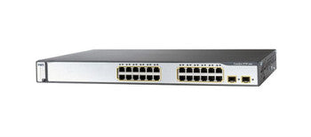 Cisco - WS-C3750V2-24TS-S-04 - Catalyst 3750 24-Ports Ethernet 10/100 2-Port SFP-Based Gigabit Ethernet Switch