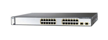 Cisco - WS-C3750V2-24TS-S-DD - Catalyst 3750 24-Ports Ethernet 10/100 2-Port SFP-Based Gigabit Ethernet Switch