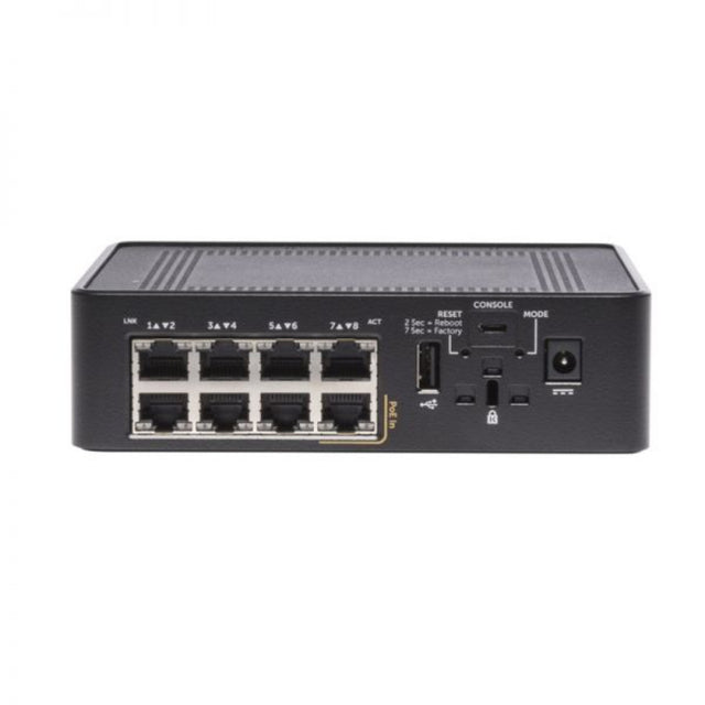 210-AEIQ - Dell Networking X-Series X1008 8 x Ports 10/100/1000Base-T Layer 2 1U Rack-mountable Gigabit Ethernet Network Switch