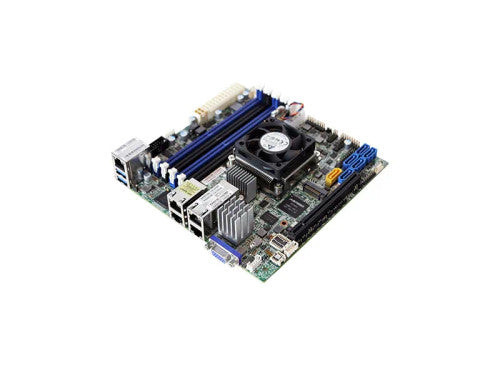 X10SDV-TLN4F - SuperMicro Socket FCBGA1667 System on Chip Chipset Mini-ITX System Board Motherboard Supports Xeon D-1541 DDR4 4x DIMM