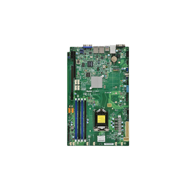 X11SSW-F-B - Supermicro X11SSW-F Socket LGA1151 Intel C236 Chipset Proprietary System Board (Motherboard) Supports Celeron/Pentium/Core i3/Xeon E3-1200 v6/v5 Series DDR4 4 x DIMM
