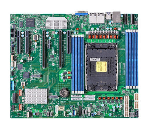 MBD-X13SEM-TF-O - Supermicro Xeon Scalable Socket LGA4677 DDR5 SATA M.2 PCI-Express Supported Micro-ATX Server Motherboard