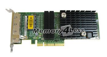 Sun - X4447AZN - Quad-Ports PCI Express x8 1000Base-T Gigabit Ethernet UTP Low Profile Network Adapter