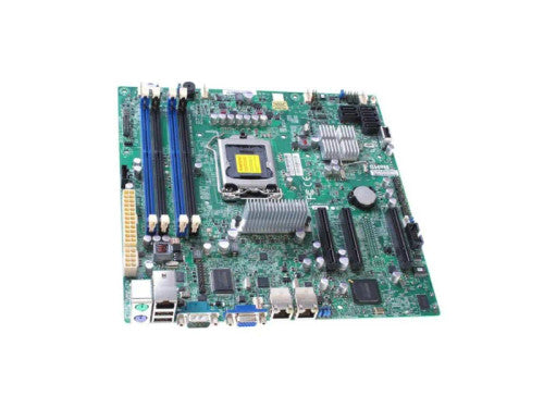 X9SCL-F-O - SuperMicro X9SCL-F Socket LGA1155 Intel C202 Chipset microATX System Board Motherboard Supports Xeon E3-1200/Core i3/Pentium DDR3 4x DIMM