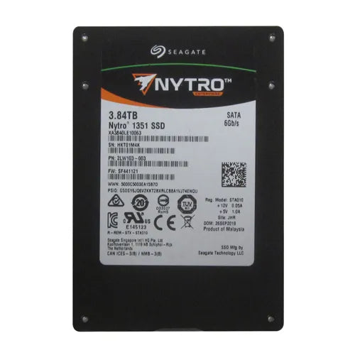 XA3840LE10063 Seagate Nytro 1351 3.84TB Triple-Level Cell SATA 6Gb/s 2.5-Inch Solid State Drive