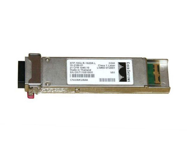 10Gb/s 10GBase-LR/LW + OC-192/STM-64 SR-1 Single-mode Fibre 1310nm 10km LC Connector XFP Transceiver Module