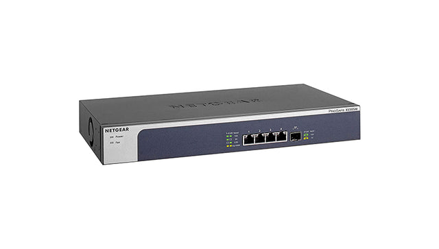 Prosafe XS505M 4 x Multi-Gigabit Ports 10GBase-T + 1 x SFP+ Port Layer 2 Unmananged Gigabit Ethernet Network Switch