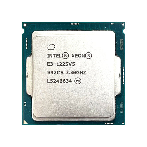 836037-L21 HP 3.30GHz 8.00GT/s DMI 8MB L3 Cache Socket LGA1151 Intel Xeon E3-1225V5 Quad-Core Processor Kit for ProLiant DL20 Gen9