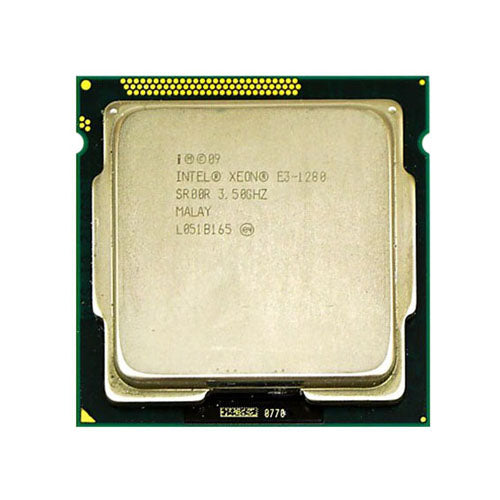 645836-L21 HP 3.50GHz 5.00GT/s DMI 8MB L3 Cache Socket LGA1155 Intel Xeon E3-1280 Quad-Core Processor Kit for ProLiant ML110 G7 Server