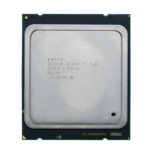 BX80621E52603 Intel Xeon E5-2603 Quad-Core 1.80GHz 6.40GT/s QPI 10MB L3 Cache Socket LGA2011 Processor