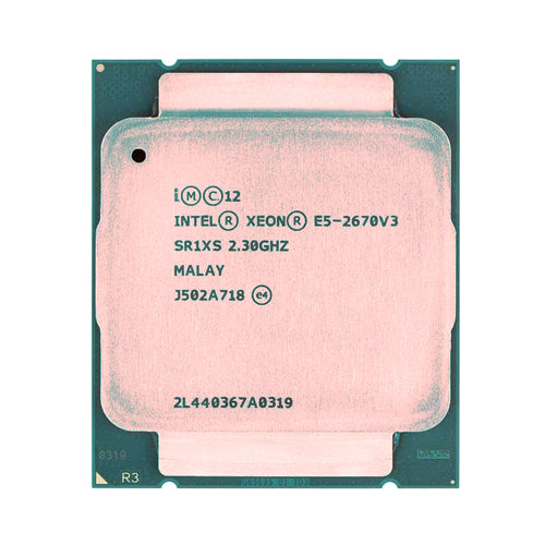 768596-L21 HP 2.30GHz 9.6GT/s QPI 30MB L3 Cache Socket LGA2011 Intel Xeon E5-2670 v3 12-Core Processor Kit for ProLiant XL2x0 Gen9