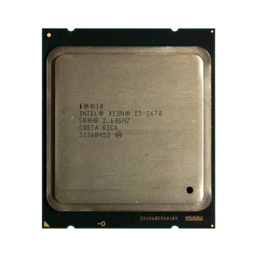 662334-B21 HP 2.60GHz 8GT/s QPI 20MB L3 Cache Socket LGA2011 Intel Xeon E5-2670 8-Core Processor Kit for ProLiant SL270s Gen8