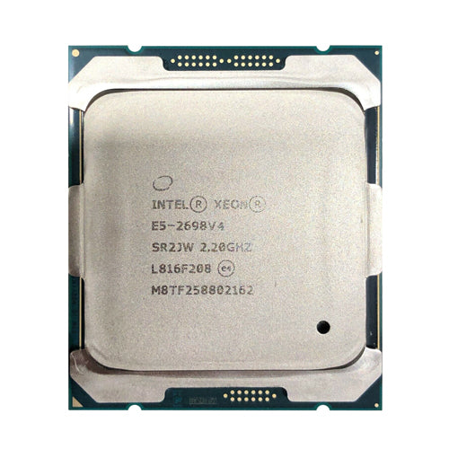825980-B21 HP 2.20GHz 9.6GT/s QPI 50MB L3 Cache Socket LGA2011-3 Intel Xeon E5-2698 v4 20-Core Processor Kit for ProLiant XL2x0 Gen9