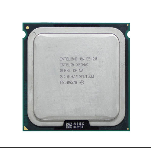 0TY813 Dell 2.50GHz 1333MHz FSB 12MB L2 Cache Socket LGA771 Intel Xeon E5420 Quad-Core Processor