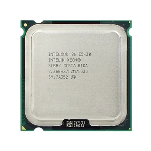 E5430 Intel Xeon E5430 Quad-Core 2.66GHz 1333MHz FSB 12MB L2 Cache Socket LGA771 Processor