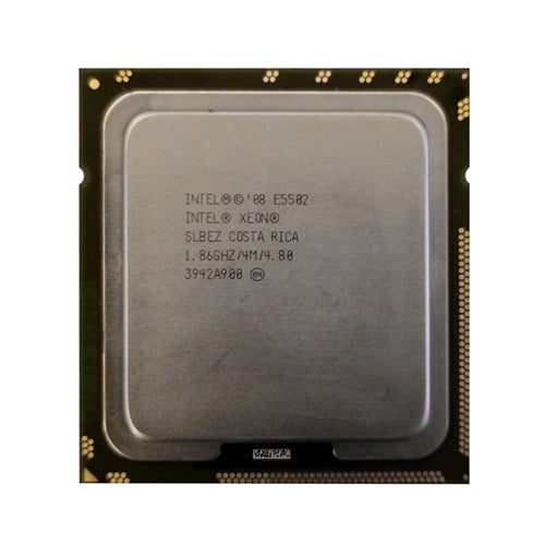 495920-L21 HP 1.86GHz 4.80GT/s QPI 4MB L3 Cache Socket LGA1366 Intel Xeon E5502 Dual-Core Processor Kit for ProLiant ML350 Gen6