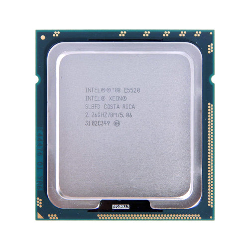 490459-B21 HP 2.26GHz 5.86GT/s QPI 8MB L3 Cache Socket LGA1366 Intel Xeon E5520 Quad-Core Processor Kit for Proliant DL160 Gen6