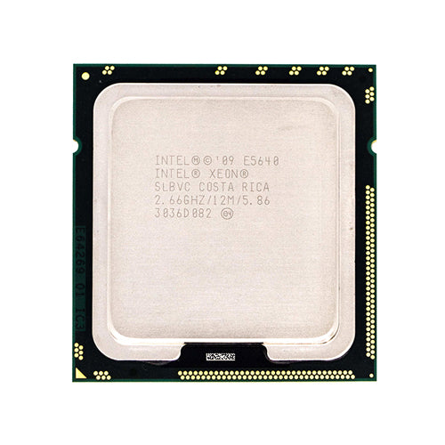 598138-B21 HP 2.66GHz 5.86GT/s QPI 12MB L3 Cache Socket LGA1366 Intel Xeon E5640 Quad-Core Processor Kit for ProLiant BL280c Gen6
