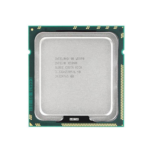 484423-002 HP 3.33GHz 6.40GT/s QPI 8MB L3 Cache Socket LGA1366 Intel Xeon W5590 Quad-Core Processor