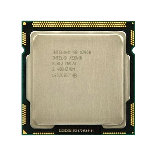 M7YNR Dell 2.4GHz 2.5GT/s DMI 8MB L3 Cache Socket LGA1156 Intel Xeon X3430 Quad-Core Processor