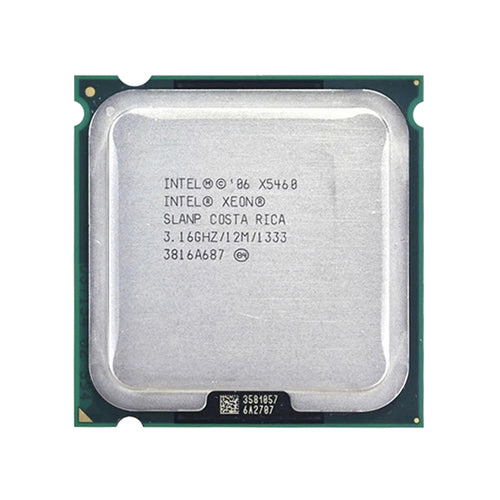 BX80574X5460P Intel Xeon X5460 Quad-Core 3.16GHz 1333MHz FSB 12MB L2 Cache Socket LGA771 Processor