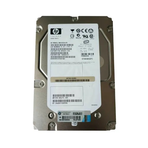 AP732B-NL - HP 600GB 10000RPM Fibre Channel 4Gb/s Hot-Pluggable 40-Pin 3.5-inch Hard Drive with Tray for M6412 Enclosures/EVA 4400/6400/8400 StorageWorks