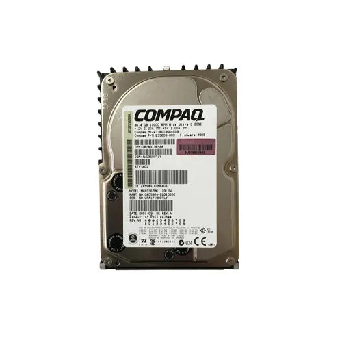 BD0366459B-1 - HP 36.4GB 10000RPM Ultra160 SCSI Hot Swappable LVD 80-Pin 3.5-Inch Hard Drive