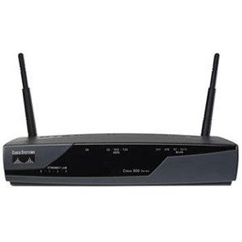 Cisco - CISCO876W-G-E-K9 - ADSLoISDN Security Router w/wireless 802.11g ETSI compliant - Orange Hardwares