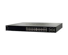 Cisco - SGE2000P - 24-Ports PoE 24 x 10/100/1000Base-T + 4 x SFP Combo Layer 3 Managed Gigabit Ethernet Network Switch - Orange Hardwares