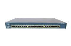 Cisco - WSC2950C24 - Catalyst 2950 Series 2950C-24 24 x Ports 10/100Base-TX + 2 x Ports 100Base-FX Layer 2 Managed Rack-mountable Fast Ethernet Network Switch - Orange Hardwares