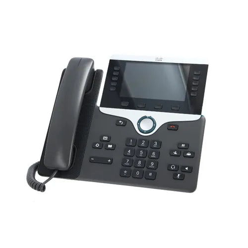 CP-8841-3PCC-K9++= - Cisco 8800 Series 8841 2 x Ports PoE Class 2 1000Base-T 5-Line Supported Wall-Mountable IP Phone with MPP Firmware