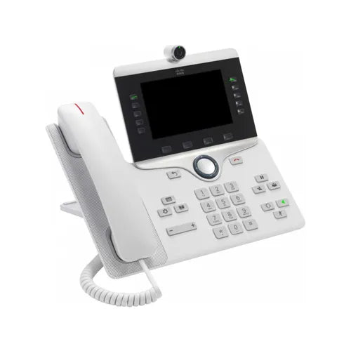 CP-8865-W-K9= - Cisco 8800 Series 8865 2 x Ports 1000Base-T White Wall-mountable IP Phone