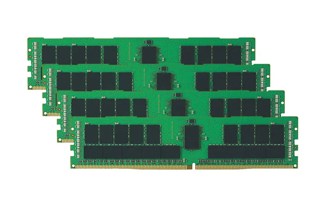 CT8031737 - Crucial 64GB Kit (4X16GB) DDR4-2666MHz PC4-21300 ECC Registered CL19 288-Pin RDIMM 1.2V Dual Rank Memory Module