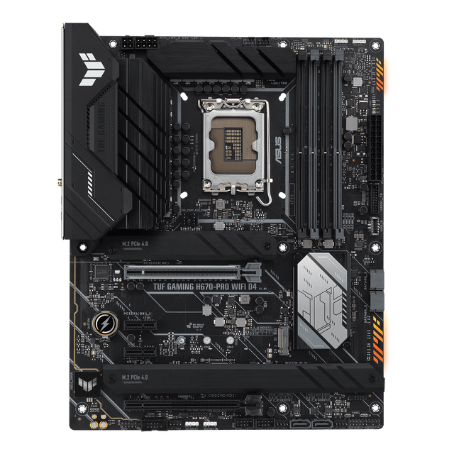 Asus Tuf Gaming H670-Pro Wifi D4 LGA 1700 Intel 12th Gen ATX Motherboard