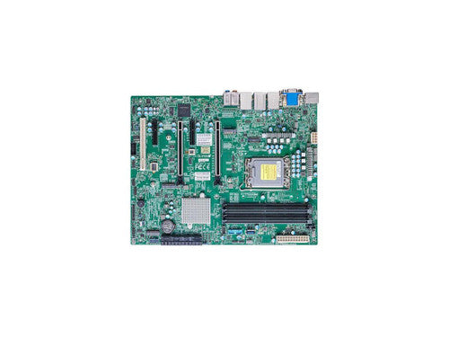 MBD-X13SAE-F - Supermicro Core i-Series 12th/13th Gen Single Socket LGA1700 DDR5 SATA PCI-Express M.2 Supported ATX Server Motherboard