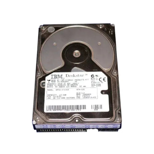 DPTA-371360-1 - IBM 13.6GB 7200RPM IDE Ultra ATA/66 (ATA-5) 2MB Cache 3.5-Inch Hard Drive