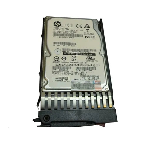 EG0450FBDBT-GEN - HP 450GB 10000RPM SAS 6Gb/s Hot-Pluggable Dual Port SFF 2.5-Inch Enterprise Hard Drive with Tray for Gen1/7 ProLiant Server/Storage Array