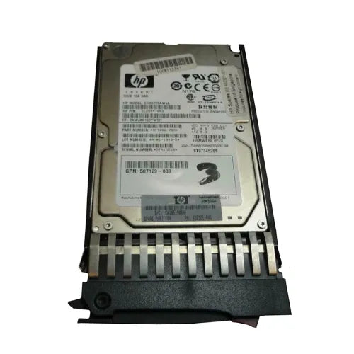 EH0072FAWJA-GEN - HP 72GB 15000RPM SAS 6Gb/s Hot-Pluggable Dual Port SFF 2.5-Inch Enterprise Hard Drive with Tray for Gen1/7 ProLiant Server/Storage Array