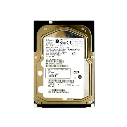 H8799-GEN - Dell 73GB 15000RPM SAS 3Gb/s Hot-Pluggable 3.5-Inch Hard Drive with Tray for PowerEdge Servers