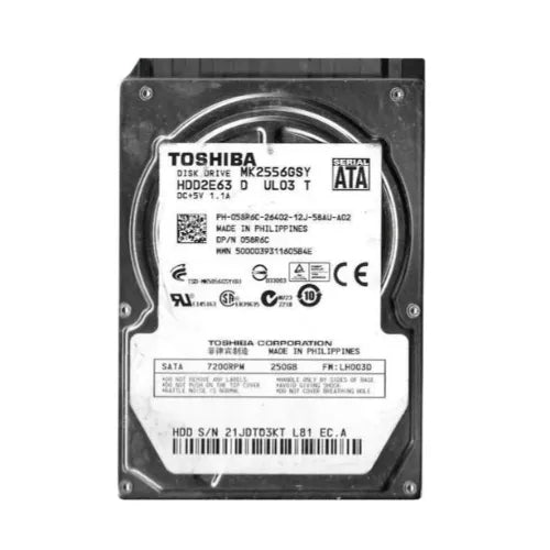 HDD2E63-DELL - Dell 250GB 7200RPM SATA 3Gb/s 16MB Cache 2.5-Inch Hard Drive